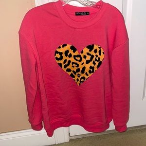 Target heart sweatshirt